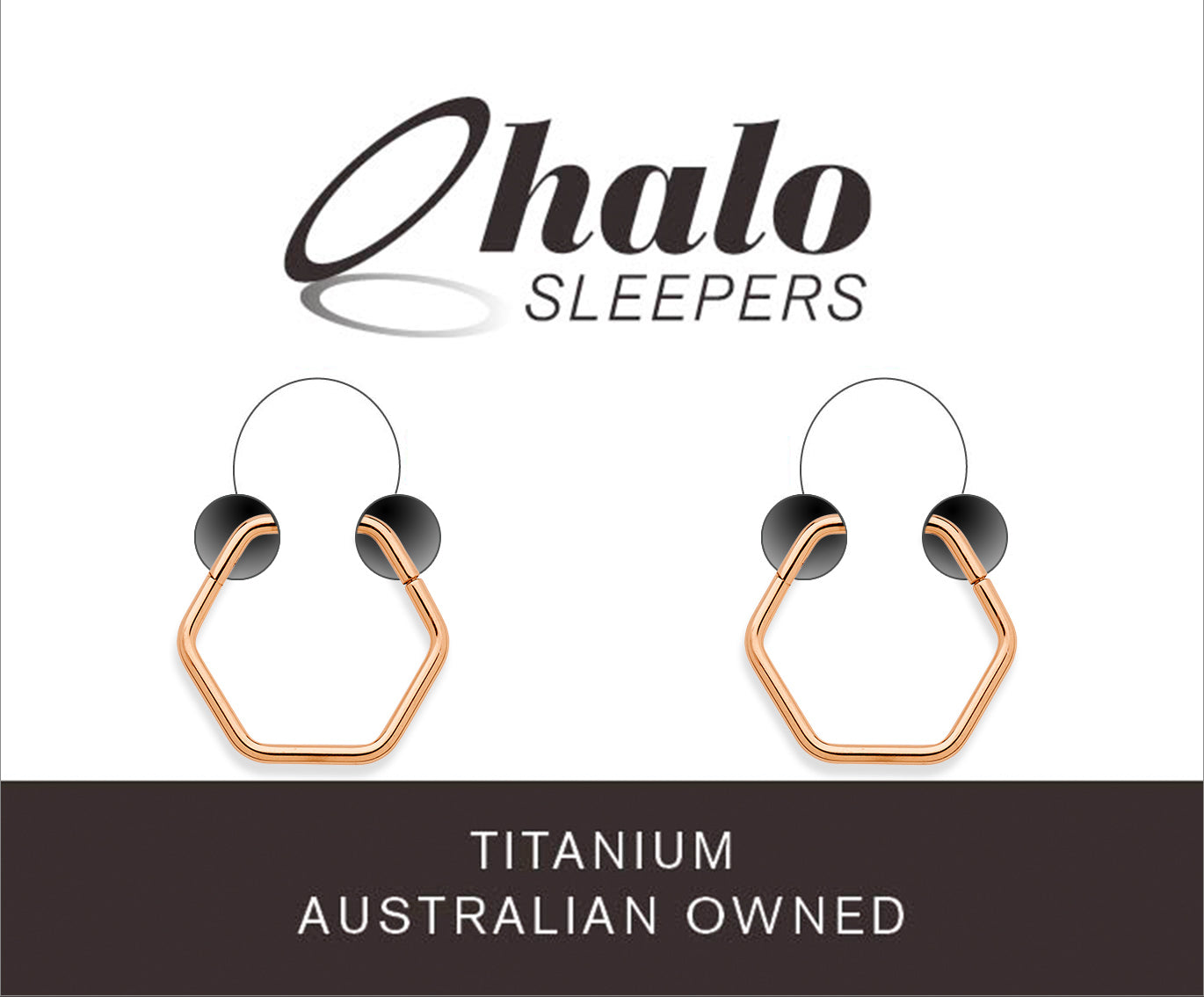 Titanium hot sale sleeper earrings